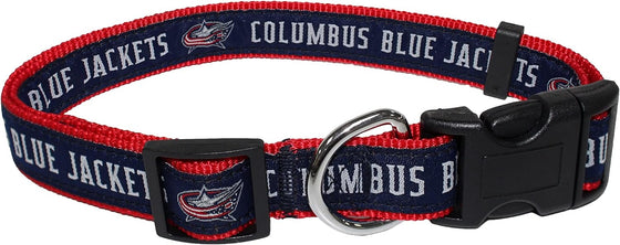 Columbus Blue Jackets Collar Pets First