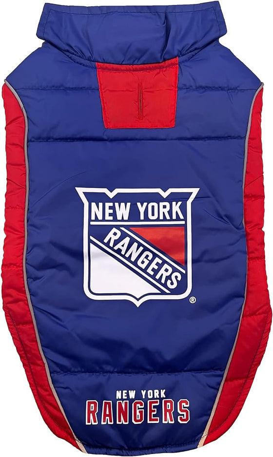 NY RANGERS PUFFER VEST Pets First