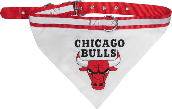 Chicago Bulls Collar Bandana Pets First