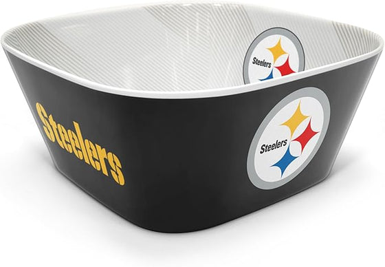 YouTheFan NFL Pittsburgh Steelers Large Party Bowl