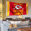 Kansas City Chiefs Back to Back Super Bowl Champions Banner and Tapestry Wall Tack Pads