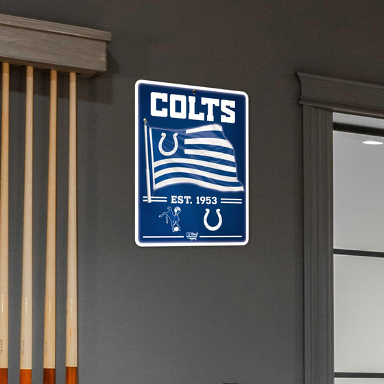 WinCraft Indianapolis Colts Americana Banner Flag Sign