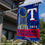 WinCraft Texas Rangers 2023 World Champions House Banner Flag