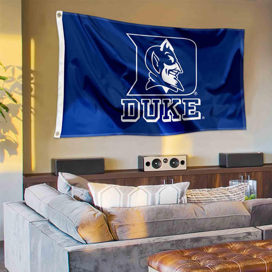 Duke Blue Devils Primary Logo Large Grommet Banner Flag