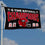 Georgia Bulldogs 2022 Four-Time College Football Champions Banner Flag