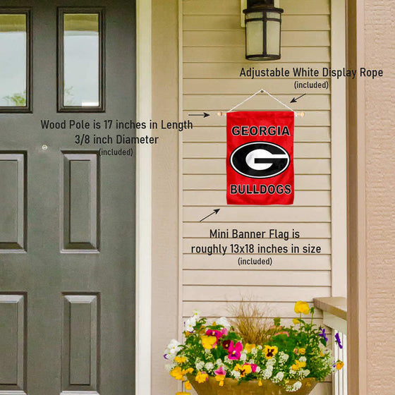 Georgia Bulldogs Banner for Windows Doors and Walls