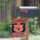 Auburn Tigers Garden Flag and Mailbox Post Pole Mount Holder Set