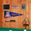 College Flags & Banners Co. Arizona Wildcats Pennant Flag and Wall Tack Mount Pads