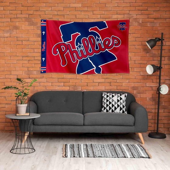 WinCraft Philadelphia Phillies Printed Header Flag 3x5 Banner