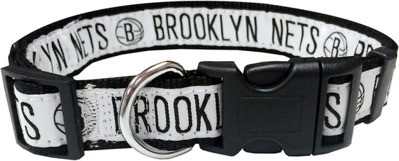 Brooklyn Nets Dog Collar Pets First