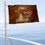 College Flags & Banners Co. Lehigh Mountain Hawks Boat and Nautical Flag