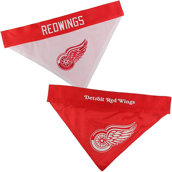 Detroit Red Wings Reversible Bandana Pets First