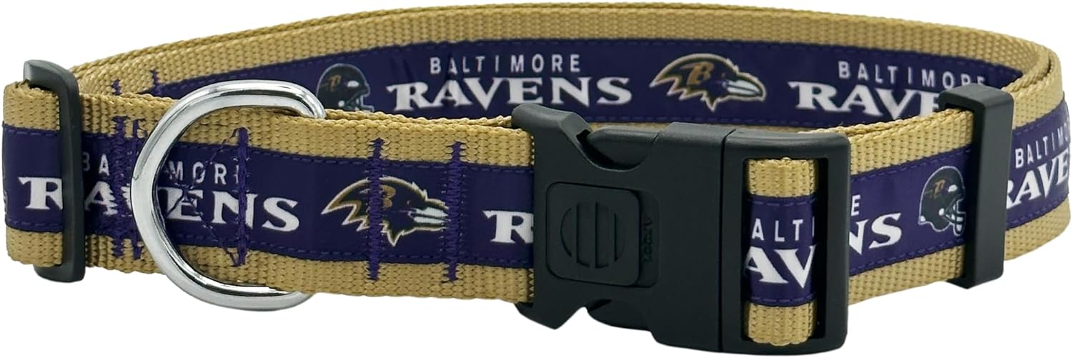 Baltimore Ravens Satin Collar 757 Sports Collectibles