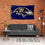 WinCraft Baltimore Ravens Printed Header 3x5 Foot Banner Flag