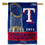 WinCraft Texas Rangers 2023 World Champions House Banner Flag