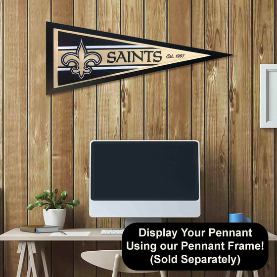 WinCraft New Orleans Saints Embroidered and Sewn Pennant