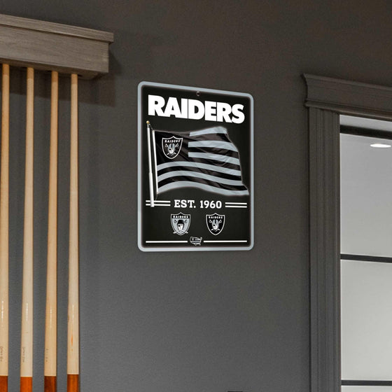 WinCraft Las Vegas Raiders Americana Banner Flag Sign