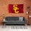 College Flags & Banners Co. USC Trojans Printed Header 3x5 Foot Banner Flag