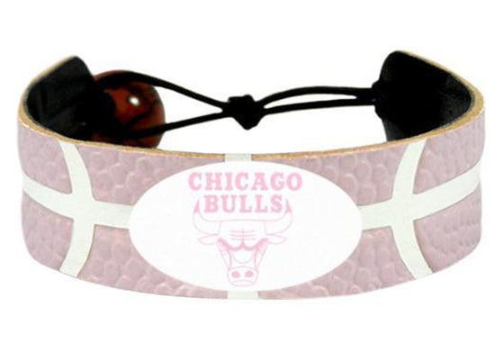 Chicago Bulls Bracelet Pink Basketball CO