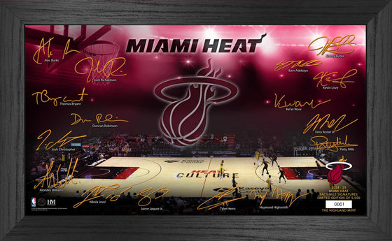 Miami Heat 2024-25 Signature Court