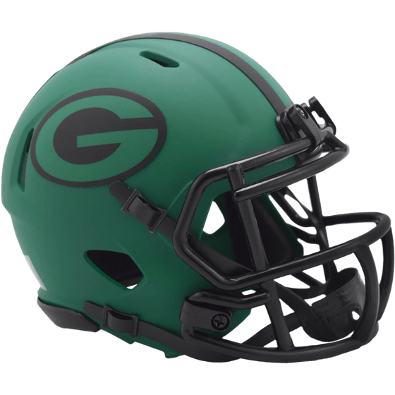 Green Bay Packers Rave Riddell NFL Speed Mini Helmet