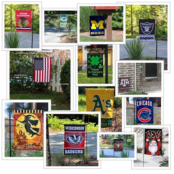 College Flags & Banners Co. Pittsburg State University Garden Flag and Stand Pole Holder Set