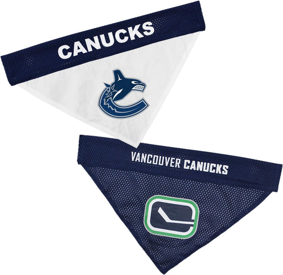 Vancouver Canucks Reversible Bandana Pets First