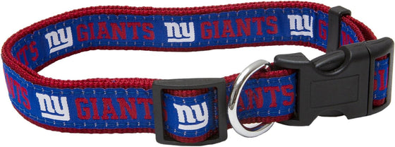 NFL New York Giants Dog Collars Pets First