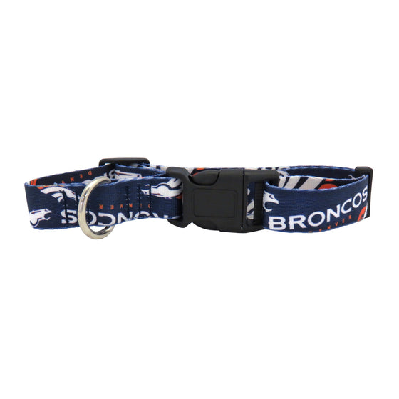 Denver Broncos Pet Collar Size L (CDG) - 757 Sports Collectibles