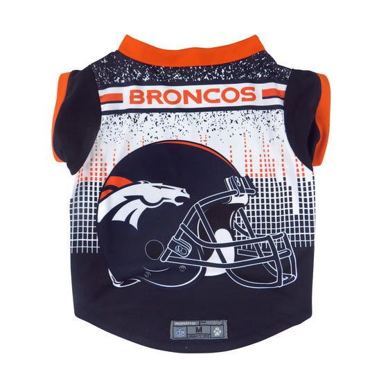 Denver Broncos Pet Performance Tee Shirt Size XS (CDG) - 757 Sports Collectibles