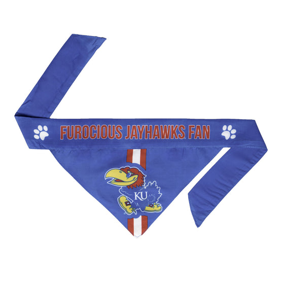 Kansas Jayhawks Pet Bandanna Size XL - Special Order