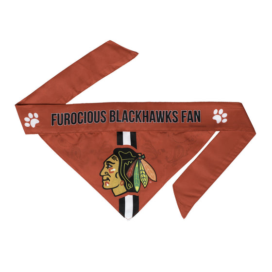 Chicago Blackhawks Pet Bandanna Size S - Special Order