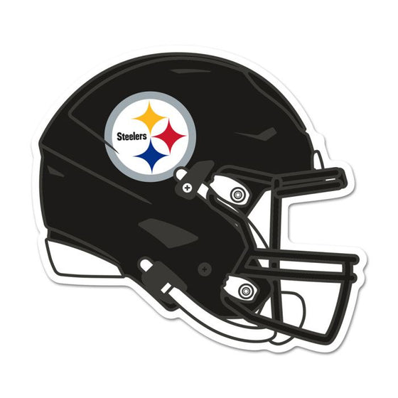 Pittsburgh Steelers Wood Sign Helmet