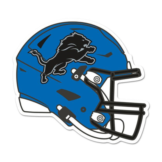 Detroit Lions Alternate Wood Sign Helmet