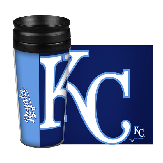 Kansas City Royals Travel Mug 14oz Full Wrap Style Hype Design - Special Order