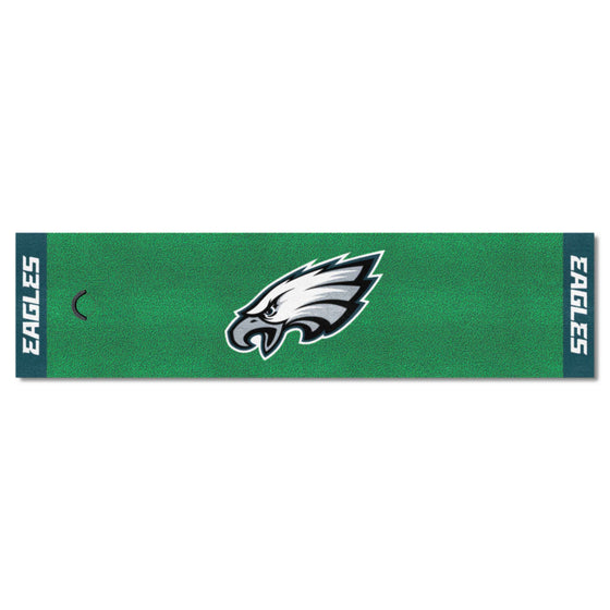 Philadelphia Eagles Eagles Putting Green Mat - 1.5ft. x 6ft.