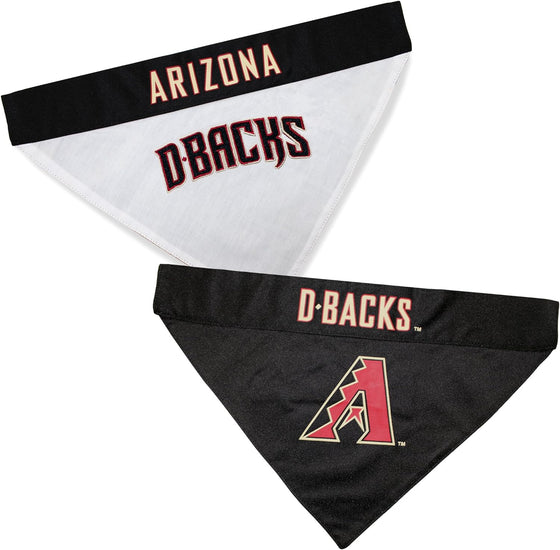 Arizona Diamondbacks REVERSIBLE Dog Bandana Pets First