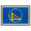 Golden State Warriors 5ft. x 8 ft. Plush Area Rug