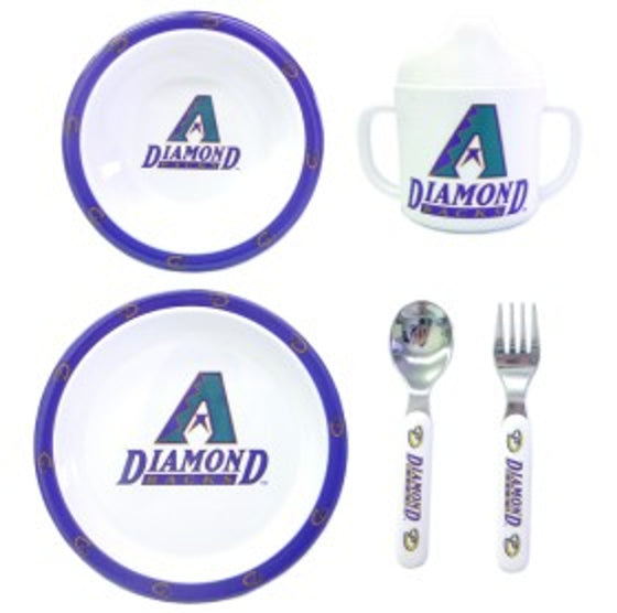 Arizona Diamondbacks Dinner Set Child 5 Piece CO