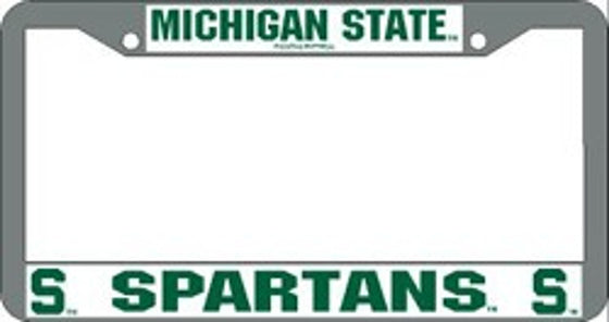 Michigan State Spartans Chrome License Plate Frame (CDG)