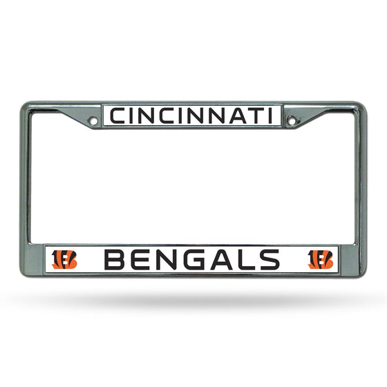 Cincinnati Bengals Chrome License Plate Frame (CDG)