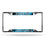 Carolina Panthers License Plate Frame Chrome EZ View (CDG)