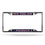 New England Patriots License Plate Frame Chrome EZ View (CDG)