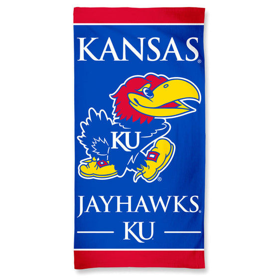 Kansas Jayhawks Beach Towel (CDG)