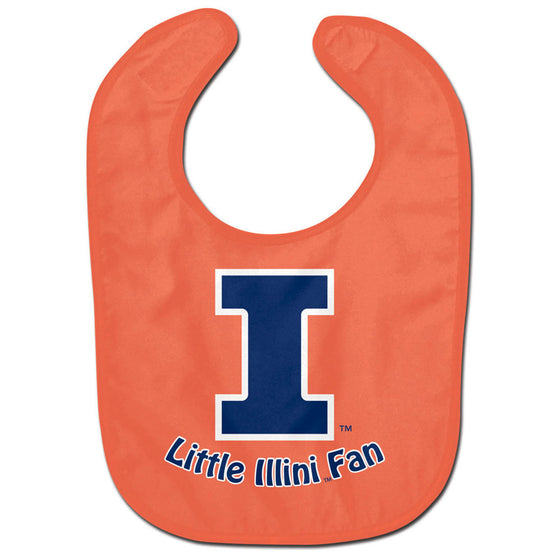 Illinois Fighting Illini Baby Bib All Pro