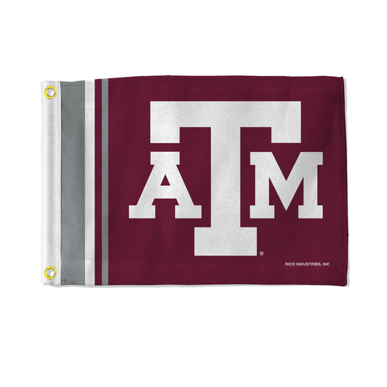 Texas A&M Aggies Flag 12x17 Striped Utility