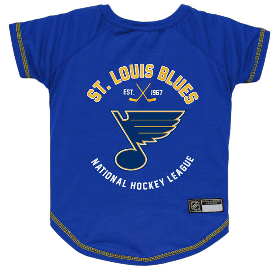 St. Louis Blues Tee Shirt Pets First