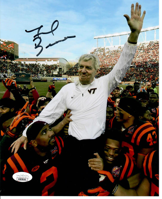 Virginia Tech Hokies Frank Beamer Signed Auto 16x20 Photo - JSA W COA - 757 Sports Collectibles