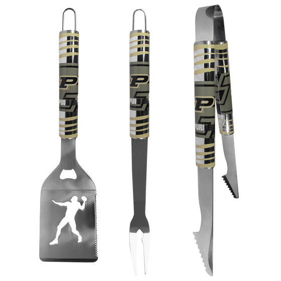 Purdue Boilermakers 3 pc Tailgater BBQ Tools