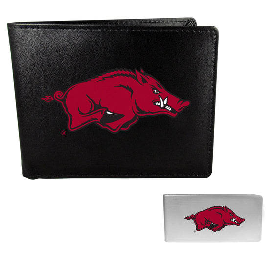 Arkansas Razorbacks Bi-fold Wallet & Money Clip